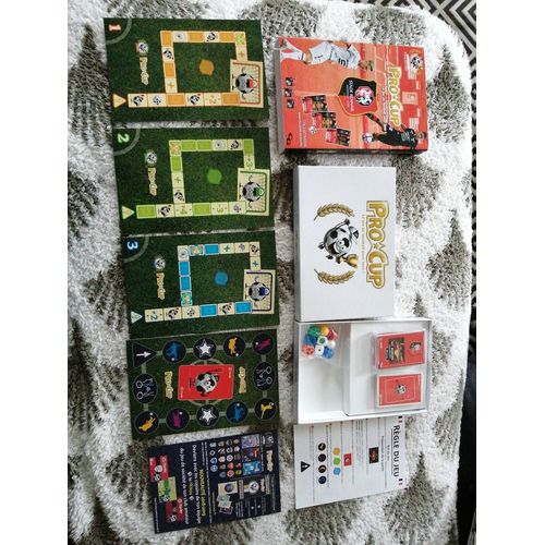 Jeu De Société Rare = Procup : Le Jeu De Football Pour Tous ! Du Stade Rennais, Âge + 6 Ans, De 2 À 4 Joueurs, Durée 15 Minutes Qui Va Gagner La Pro Cup, Fais Ton Équipe De 3 Joueurs Et Gagne Le Titre