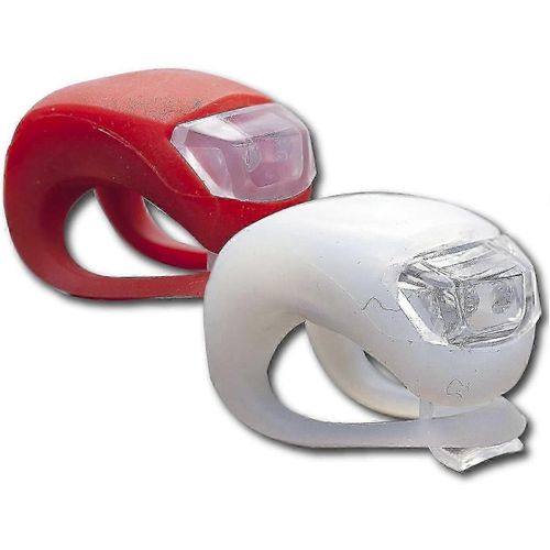 Kit D'éclairage De Vélo - Kit D'éclairage De Vélo À Sangle Ultra-Lumineuse Pour Éclairage Avant Et Arrière
