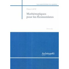 Mathématiques Pour Les Économistes