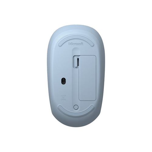 Microsoft Bluetooth Mouse - Souris - optique - 3 boutons - sans fil - Bluetooth 5.0 LE - bleu pastel