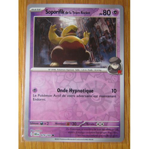 Soporifik De La Team Rocket - Reverse - 079/182 - Rivalites Destinees