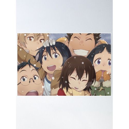 Canevas imprimer Boku dake ga inai machi Impression sur toile DIY installer/ 40x50cm ou 40x40cm