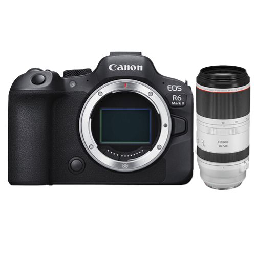 Canon R6 II Boîtier+ RF 100-500mm f4.5-7.1 L IS USM