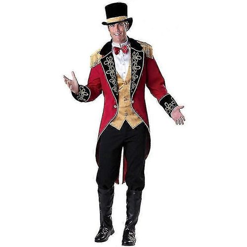 Costume De Cirque Pour Halloween, Tenue De Scène, Dresseur D'animaux Sauvages, Déguisement De Carnaval, De Pourim, De Mascarade, Robe De Soirée Pour Couple, Taille L