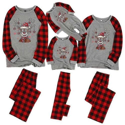 Pyjama De Noël Assorti Pour Maman, Papa, Enfants, Ensemble De Vêtements De Nuit Festifs Pour Bébé