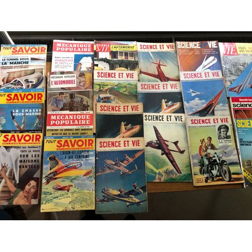 Sciences Et Vie, Mécanique Populaire, Tout Savoir