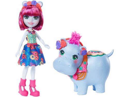 Enchantimals Poupée Hedda Hippo Mattel Gfn56