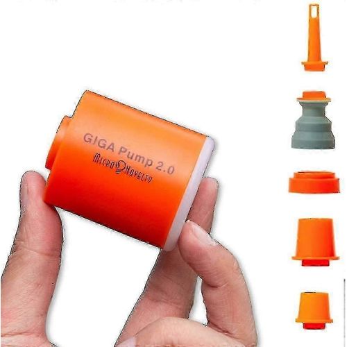 Pompe 2 3-en-1 Portable Mini Gonfleur Électrique USB Charge Pompe à Air Extérieure Matelas Pneumatique Bateau Pompe à Vide Lanterne de Camping
