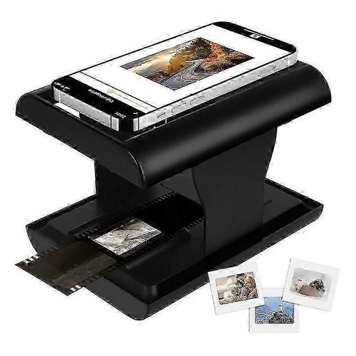 Scanner mobile de films et diapositives, scanner de diapositives et négatifs 35 mm avec rétroéclairage LED pour OldFilm vers JP