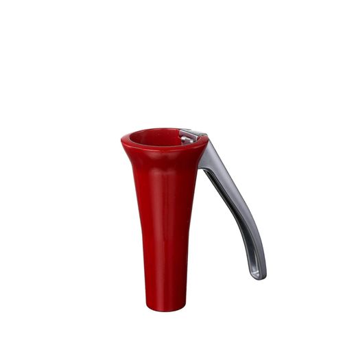 Casse-Noisette En Acier Inoxydable - Conçu Et Fabriqué En - Casse-Noisette Solide Et Résistant - Couleur Rouge