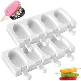 Moule À Glace En Silicone, 8 Moules À Glace En Silicone, Moule À Glace À Faire Soi-Même, Moule À Glace