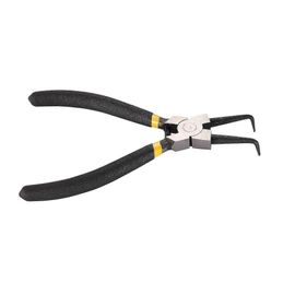 Pince à circlips interne courbée à 90 degrés, jaune