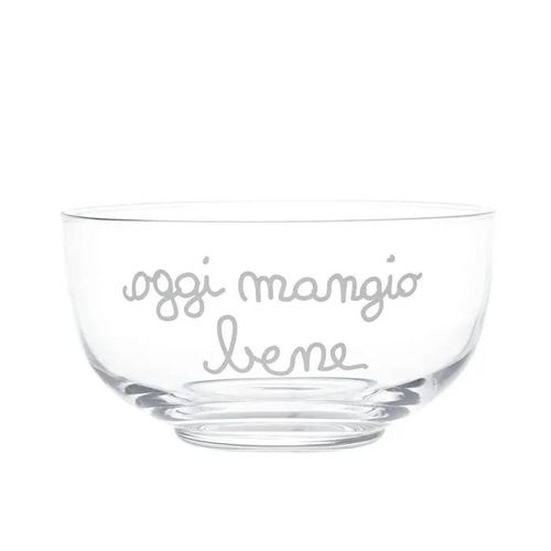 Coppa 'Oggi Mangio Bene' 22x12cm