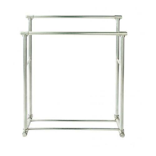 Porte serviette deux barres en laiton - Taille unique