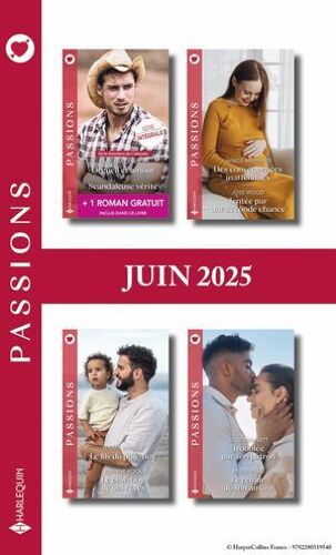 Pack Mensuel Passions - 8 Romans + 1 Titre Gratuit (Juin 2025)