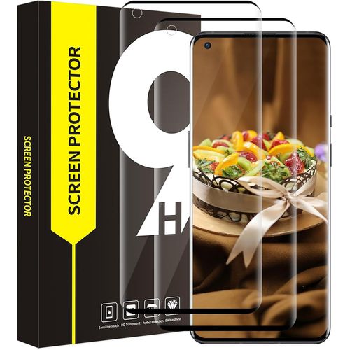 Verre Tremp¿¿ Pour Oneplus 10 Pro 5g, 9h Duret¿¿, Pas De Bulles, 3d Plein ¿¿Cran, Duret¿¿ 9h, Haute Sensibilit¿¿ Protection ¿¿Cran, Grande Clart¿¿ Oneplus 10 Pro Vitre Protection-2 Pi¿¿Ces