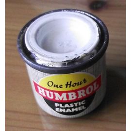 Petit Pot De Peinture Ancien One Humbrol Plastic Enamel N°22-Humbrol