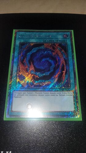 Carte Yu-Gi-Oh !  Polymérisation Ra02-Fr047 Platinium Sécrète Rare