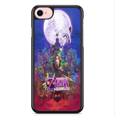 Coque Iphone 7 Plus Et Iphone 8 Plus The Legend Of Zelda Majoras Mask Nintendo 64 3ds