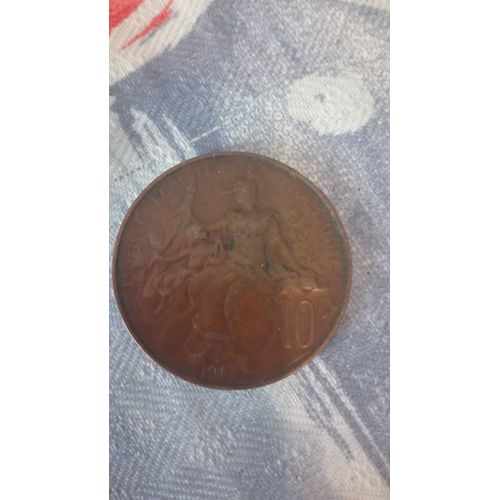 Piece De 10 Centimes 1917