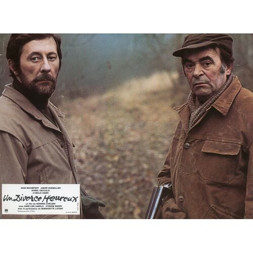 Un Divorce Heureux : Jeu De 10 Photos D'exploitation Cinématographique - Format 23.5x29.5 Cm - De Henning Carlsen Avec Jean Rochefort, André Dussollier, Daniel Ceccaldi, Bernadette Lafont - 1975