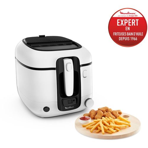 Moulinex Super Uno AM3140CH - Friteuse - 2.2 litres - blanc