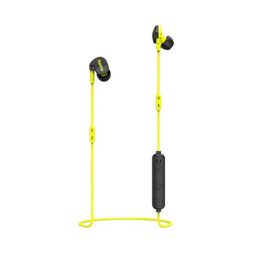 Casque Bluetooth® "Freedom Athletics II", intr-aur., mic., noir/jaune