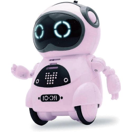 Mini robot de poche éducatif pour enfants, dialogue interactif, commande vocale, enregistrement de conversation