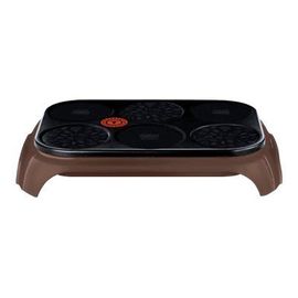 Tefal Crep'Party PY559901 Nestlé Dessert - Crêpière - 1000 Watt - brun