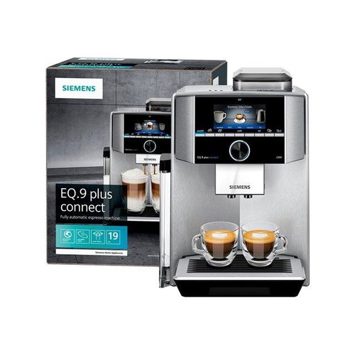 Siemens EQ.9 plus connect s500 TI9553X1RW - Machine à café automatique avec mousseur à lait - 19 bar - acier inoxydable