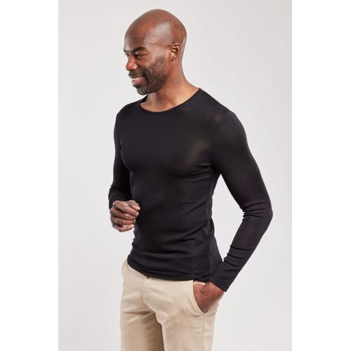 T-Shirt Manches Longues - Laine Et Soie