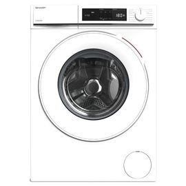 Machine à laver hublot Sharp ES-NFA014DWNA-FR - 59.7x58.2x84.5 cm (lxpxh) - 10 kg - 1400 tours/min - blanc
