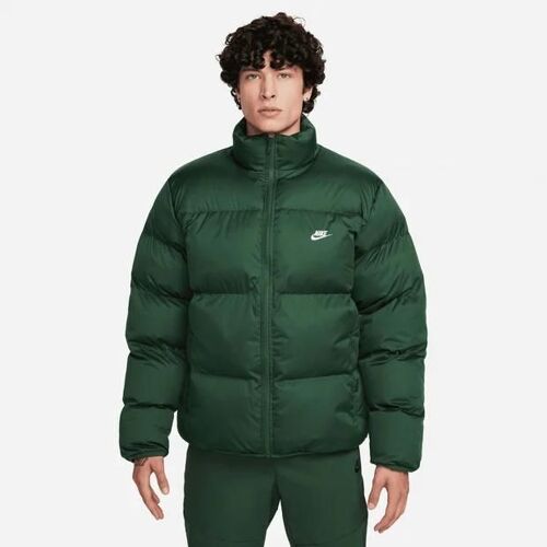 Nike Club Puffer Homme Manteaux Blousons - Vert - Taille: Xl - Jersey De Coton - Foot Locker