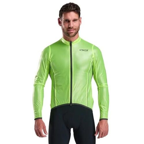 Veste De Pluie Ekoi Perf Shark Jaune Fluo