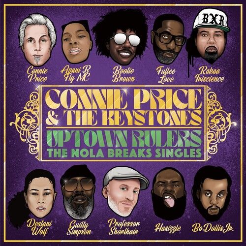 Connie Price & The Keystones - Uptown Rulers: The Nola Breaks Singles - Mardi Gras [Vinyl Lp] Colored Vinyl