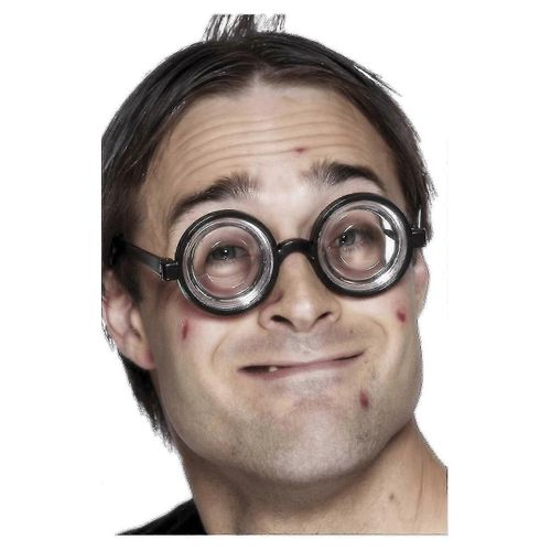 Lunettes Rondes De Nerd, Accessoire De Déguisement D'halloween