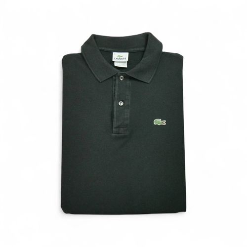Reconditionné - Polo Manches Courtes Homme Noir - Taille L - Homme - Noir