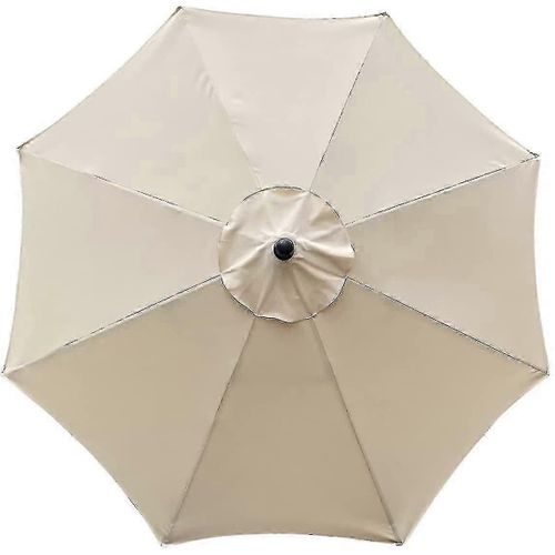 Housse De Rechange Mimigo Pour Parasol, 8 Baleines, 3 M, Imperméable, Anti-Uv, Tissu De Rechange, Beige