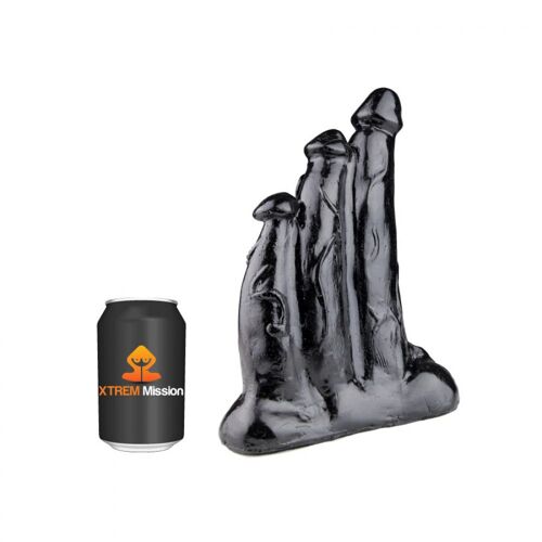 Gode Xxl - Largeur + De 8cm Mission Triplicate 22 X 14 Cm Xtrem Mission