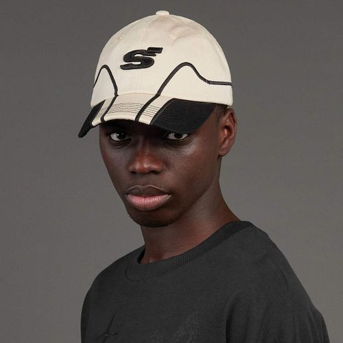 Snipes S Cube Baseball Cap Unisex Casquettes Beige Taille One Size Accessoires