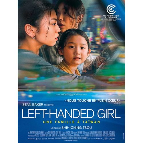 Left-Handed Girl - Véritable Affiche De Cinéma Pliée - Format 40x60 Cm - De Shih-Ching Tsou Avec Janel Tsai, Shih-Yuan Ma, Nina Ye, Brando Huang, Akio Chen - 2025
