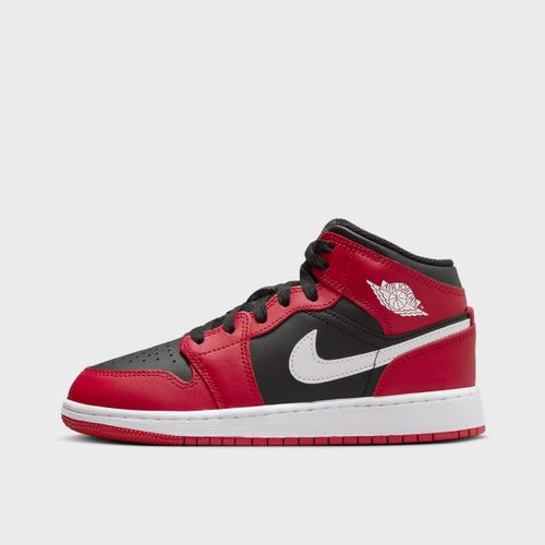 Jordan Air 1 Mid (Gs) Unisex Retro Rouge Taille 38 Chaussures