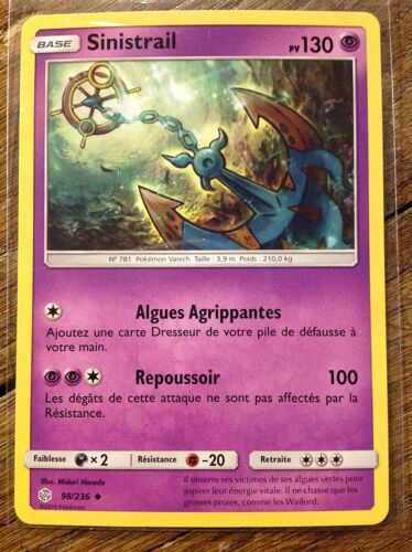 Sinistrail 98/236 Série Soleil Et Lune Éclipse Cosmique