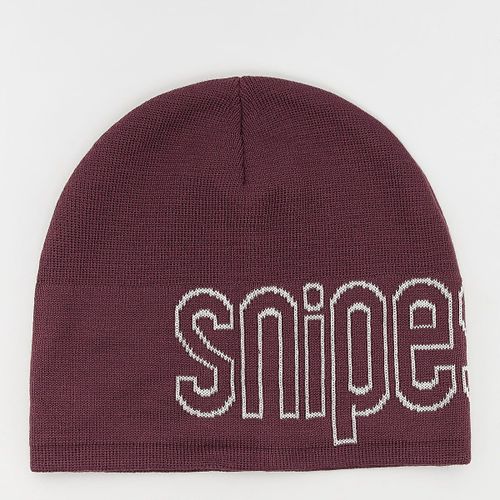 Snipes Outline Logo Essential Skully Beanie Unisex Bonnets Rouge Taille One Size Accessoires