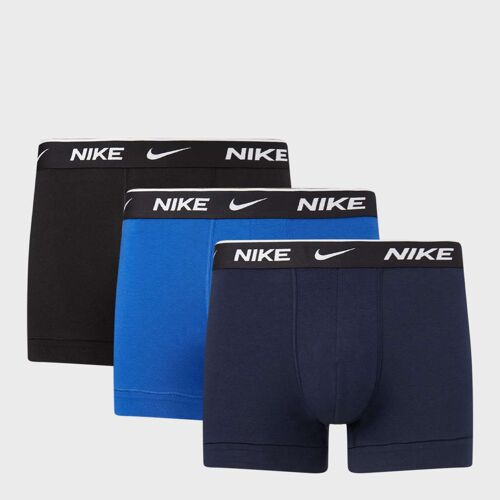 Nike 3 Pack - Everyday Cotton Stretch Trunk Homme Sous-Vêtements Multicolore Taille M Vêtements