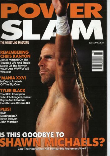 Power Slam 190 Shawn Michaels / Beth Phoenix / Angelina Love / Cm Punk