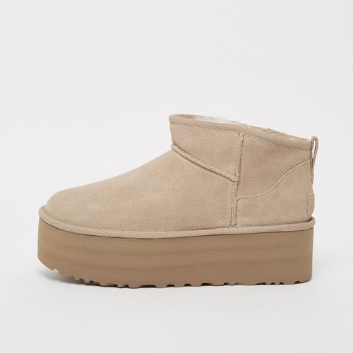 Chaussures Ugg Classic Ultra Mini Platform Bottes Beige