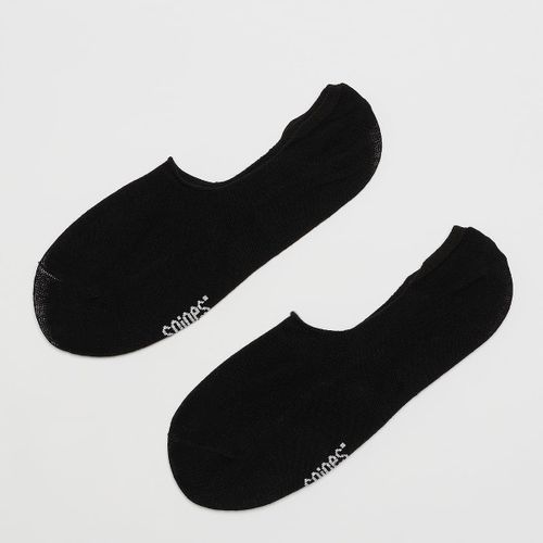 Snipes 3 Pack - Silicon Invisible Unisex Chaussettes Noir Taille 39-42 Vêtements