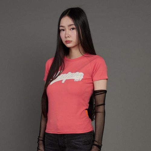 Snipes Snipes Varsity Raglan Tight Tee Femme T-Shirts & Polos Rouge Taille M Vêtements