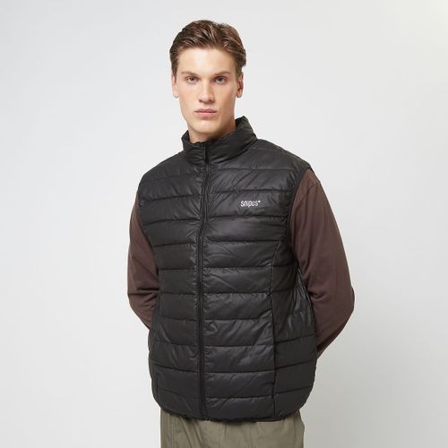 Snipes Small Logo Pu Light Puffer Vest Homme Gilets Noir Taille S Vêtements